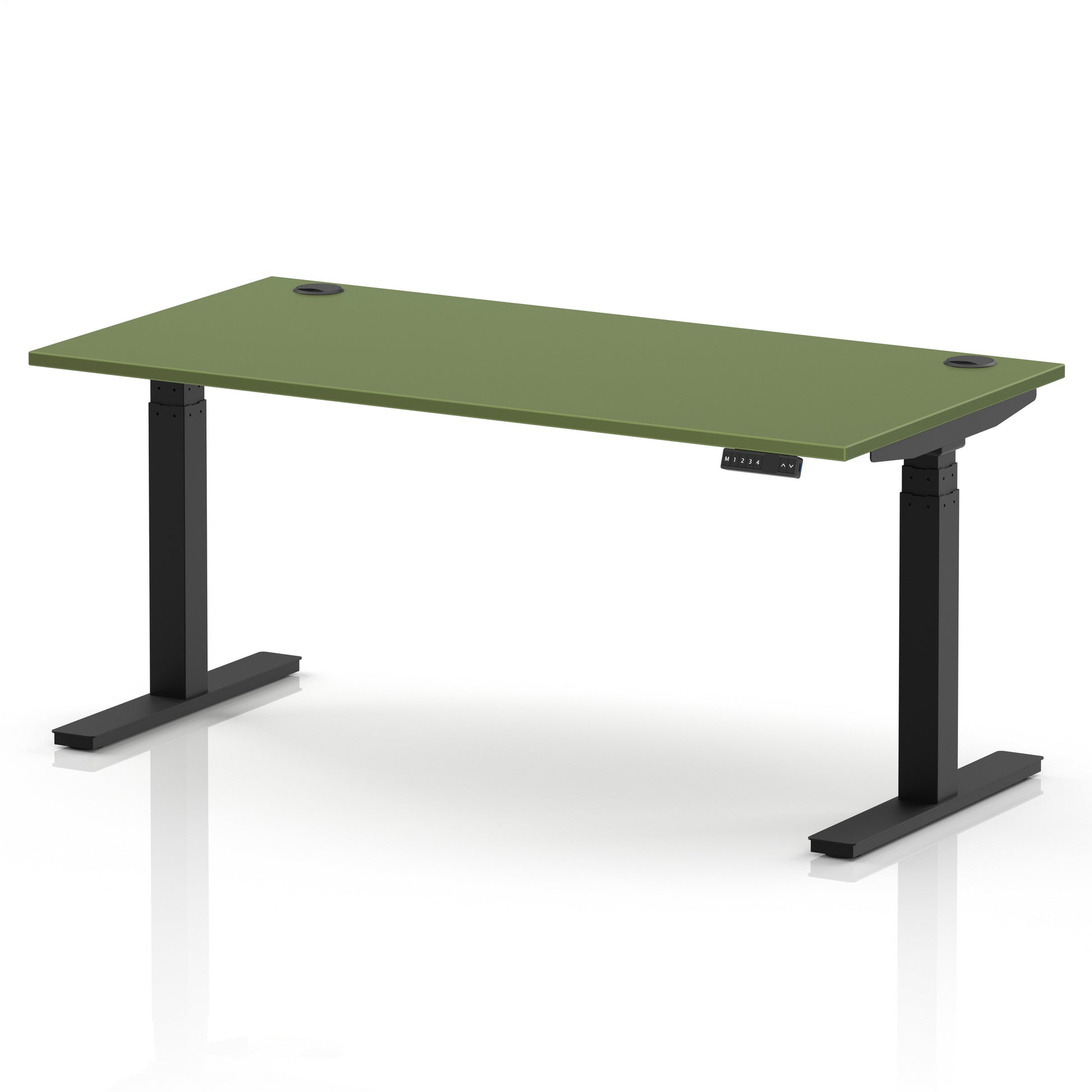 Air Height Adjustable Desk With Cable Ports