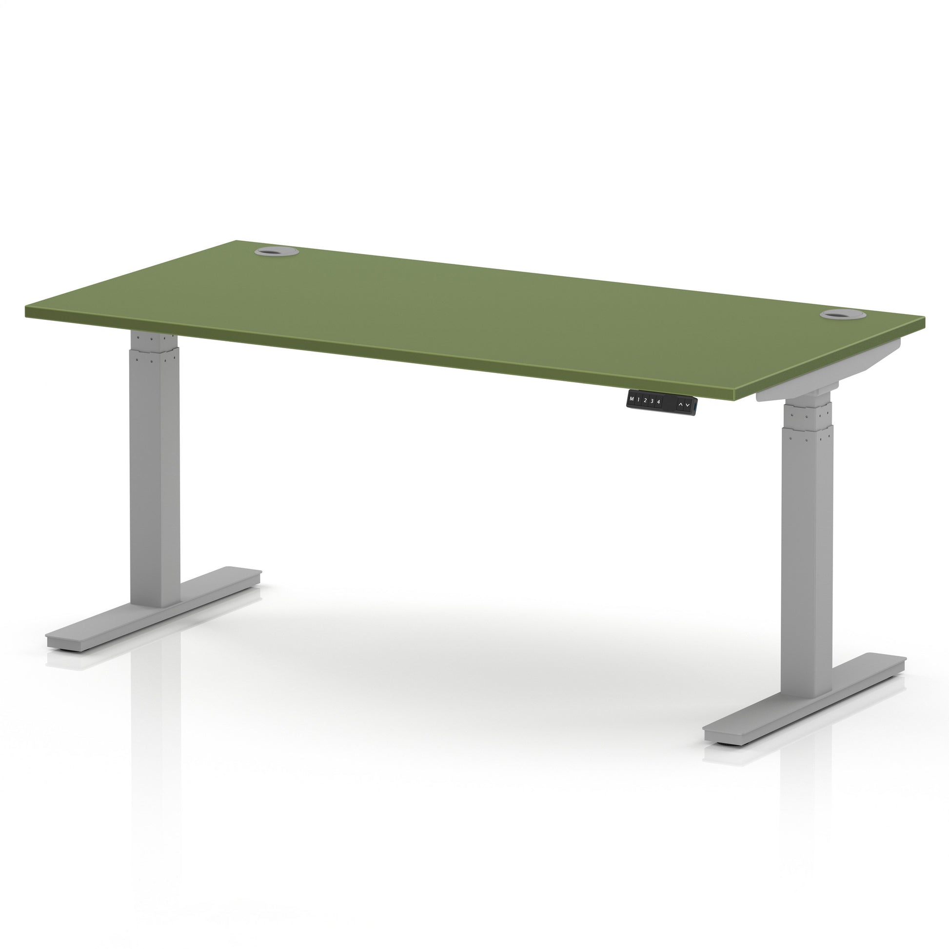 Air Height Adjustable Desk With Cable Ports