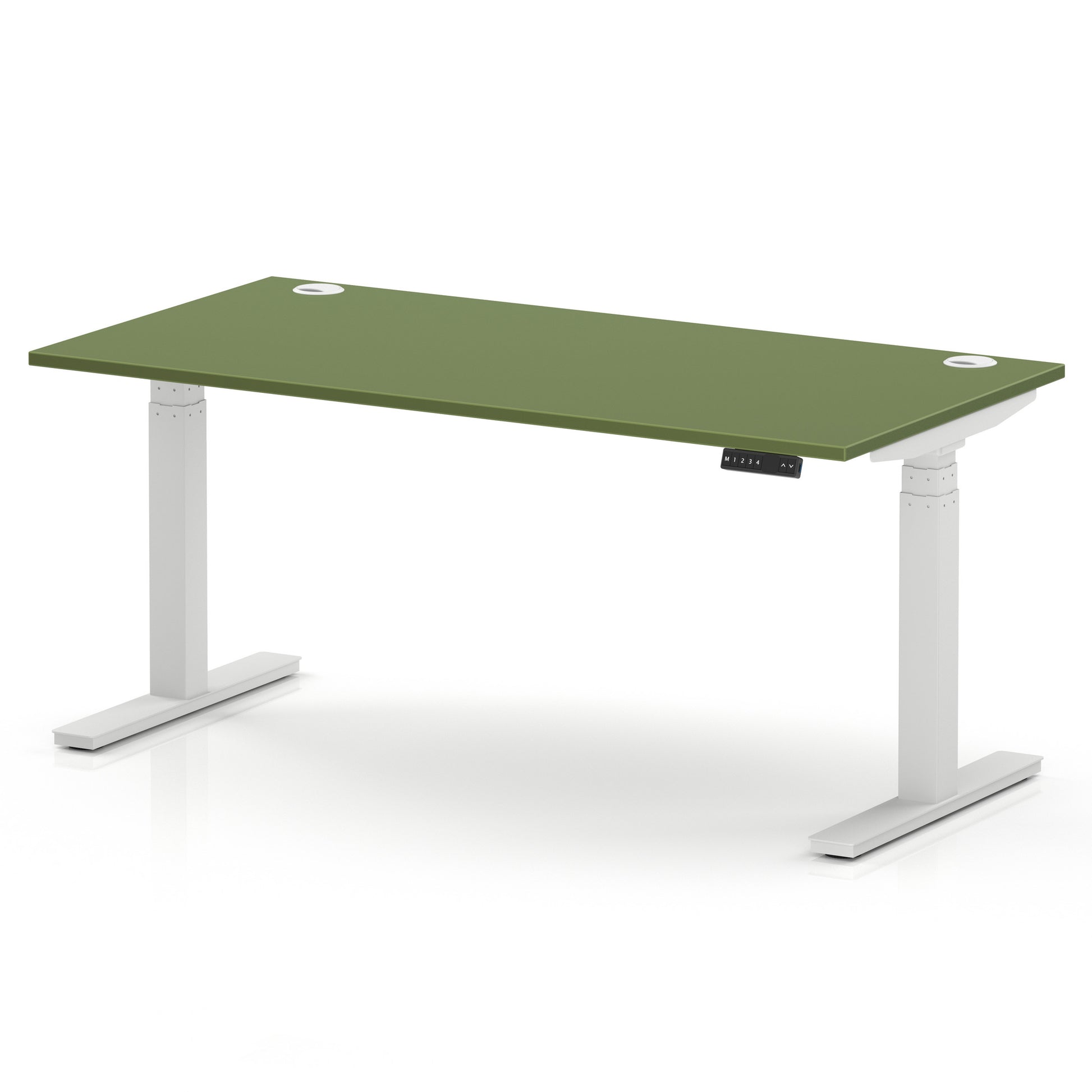 Air Height Adjustable Desk With Cable Ports