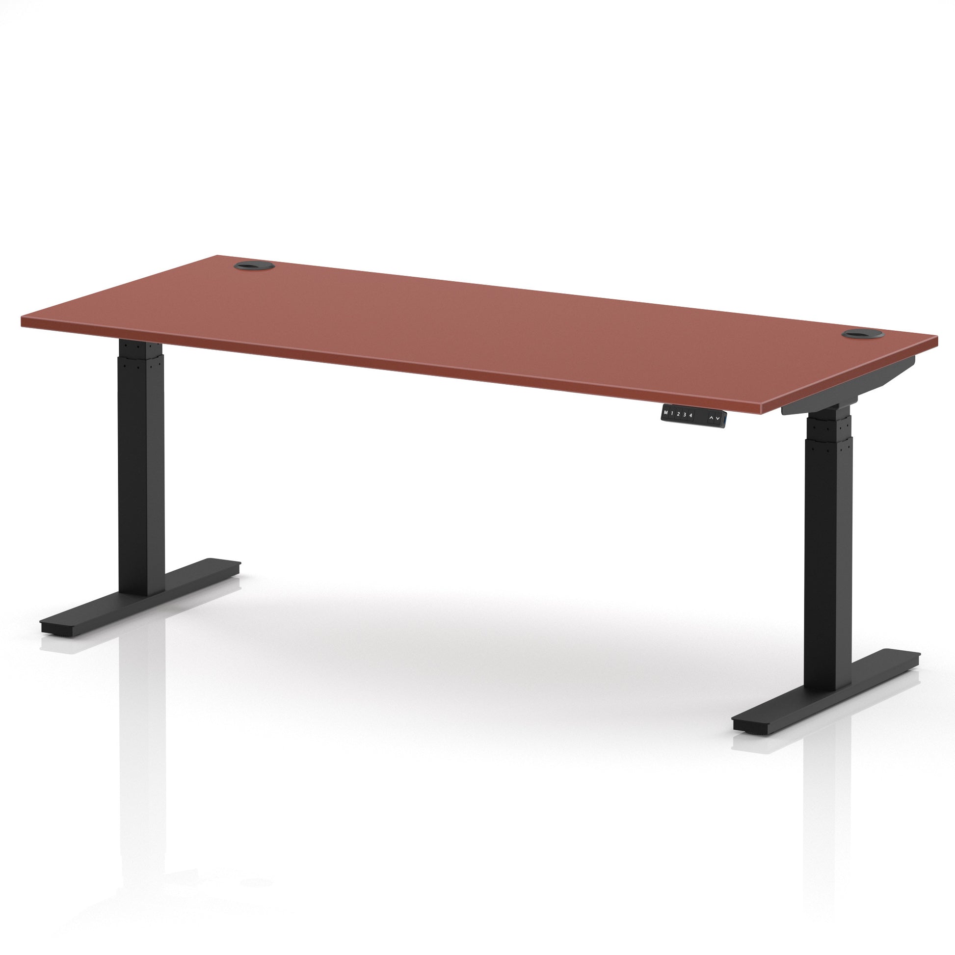 Air Height Adjustable Desk With Cable Ports