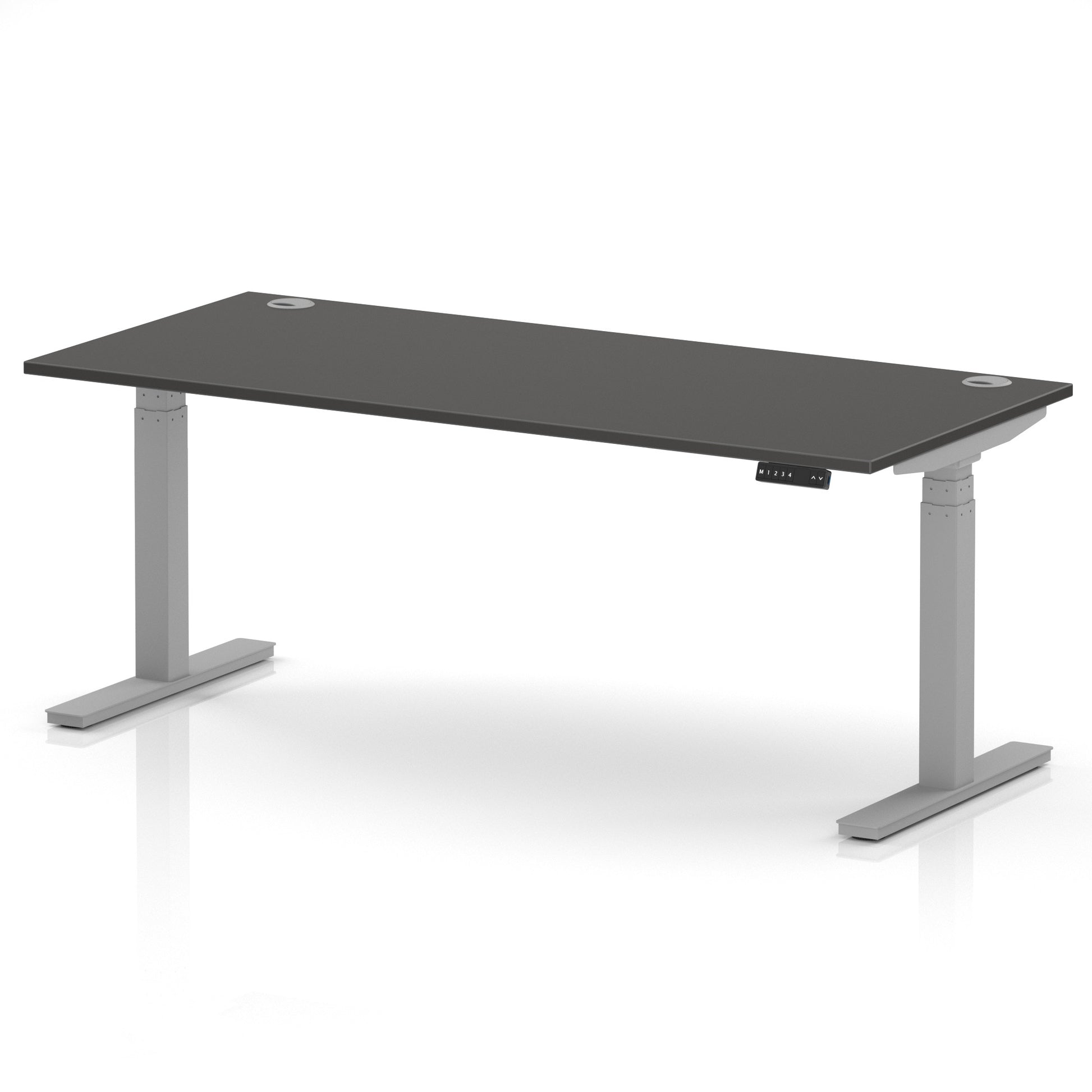 Air Height Adjustable Desk With Cable Ports