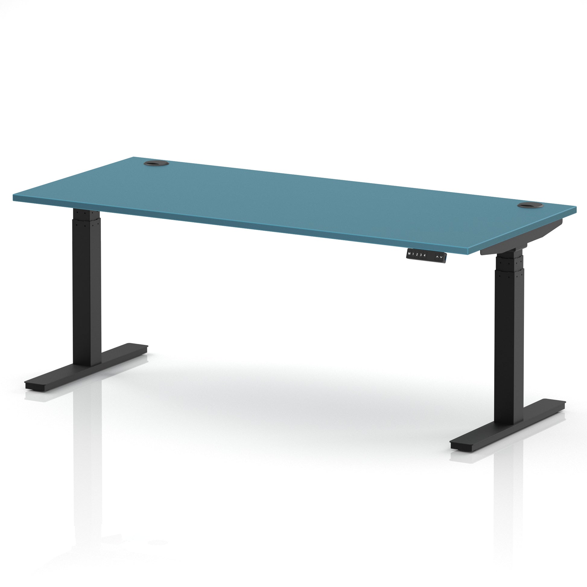 Air Height Adjustable Desk With Cable Ports