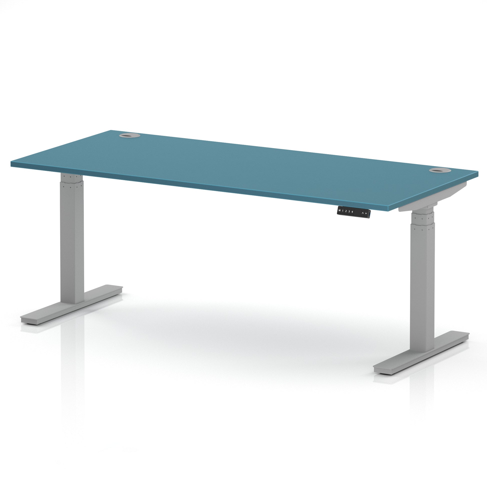 Air Height Adjustable Desk With Cable Ports