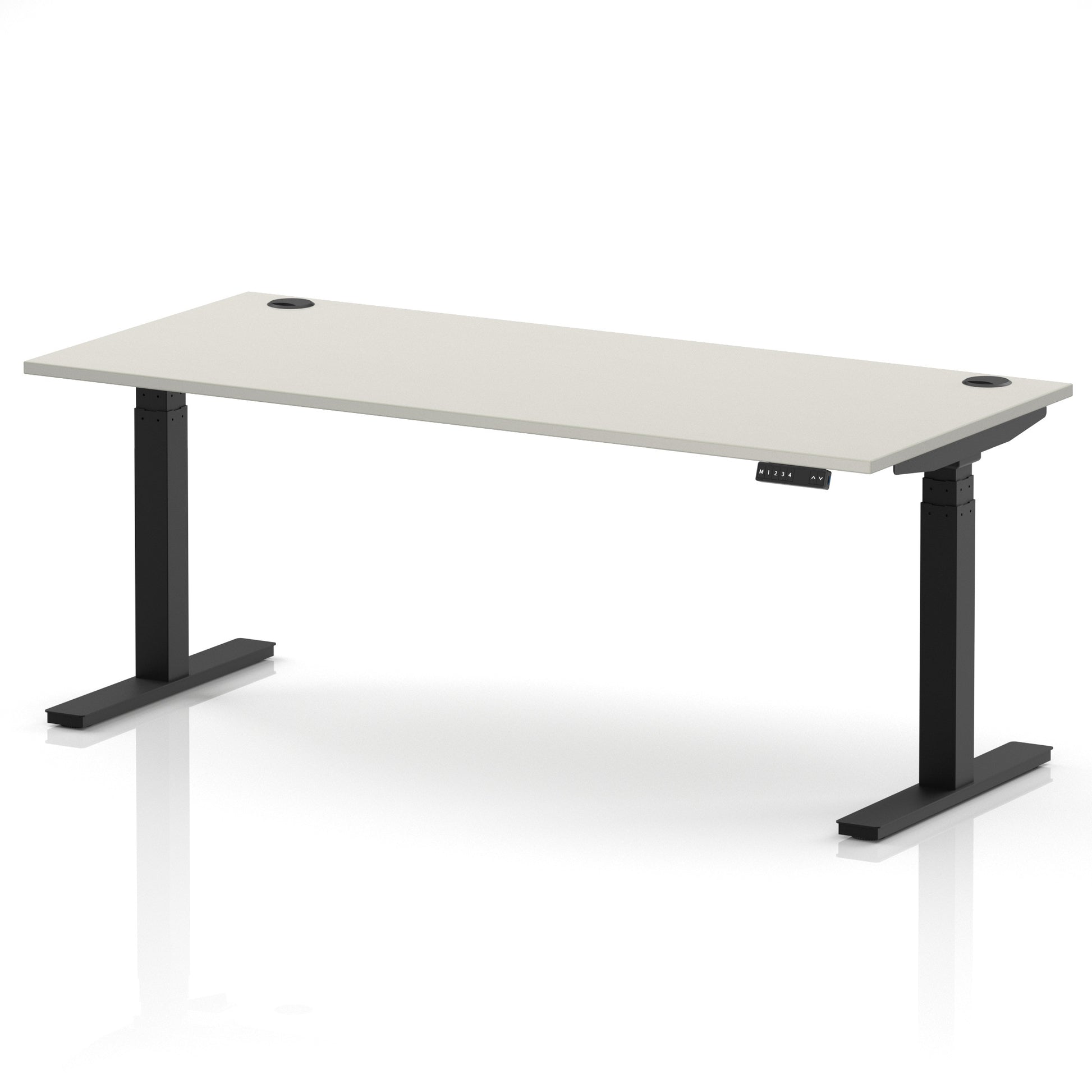 Air Height Adjustable Desk With Cable Ports