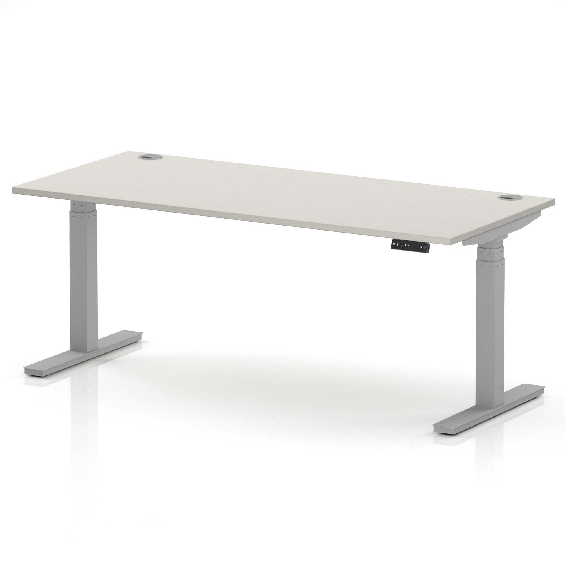 Air Height Adjustable Desk With Cable Ports