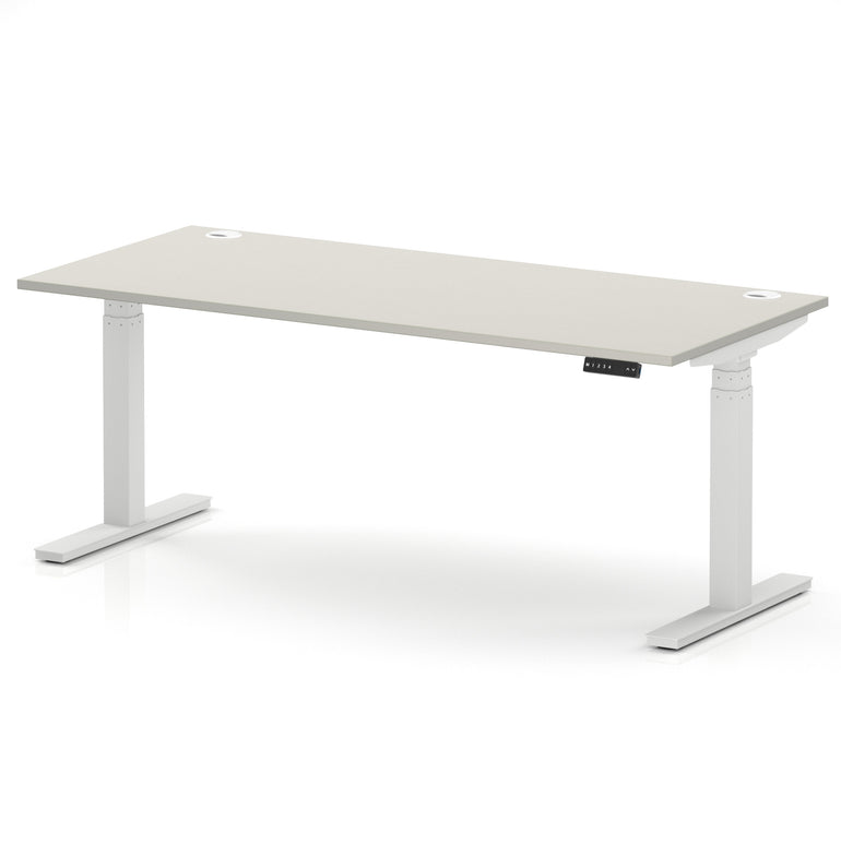 Air Height Adjustable Desk With Cable Ports