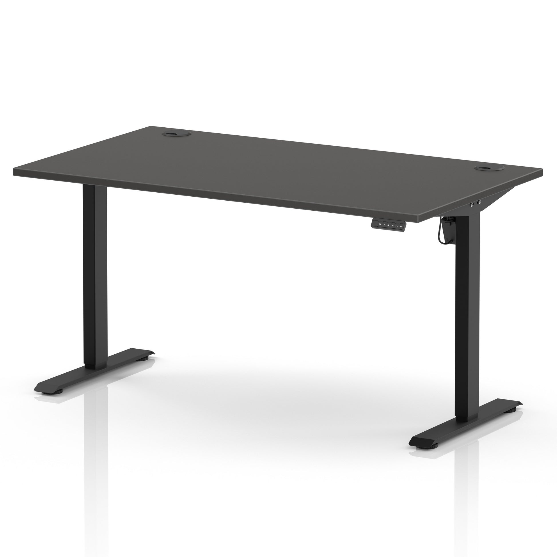 Air Lite Height Adjustable Desk With Cable Ports