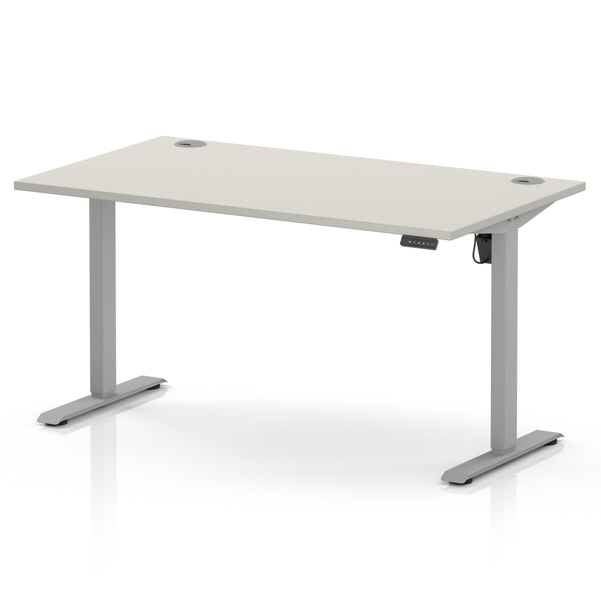 Air Lite Height Adjustable Desk With Cable Ports