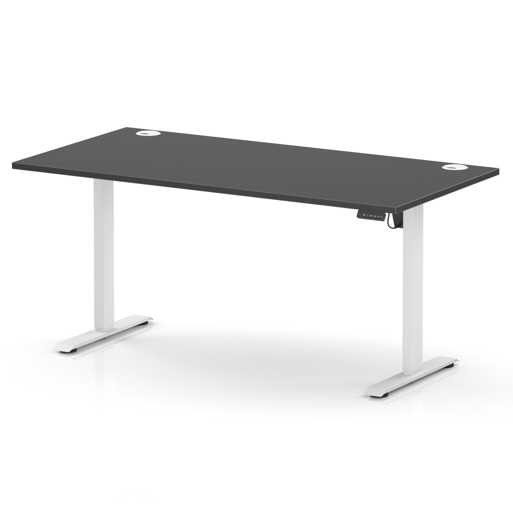 Air Lite Height Adjustable Desk With Cable Ports