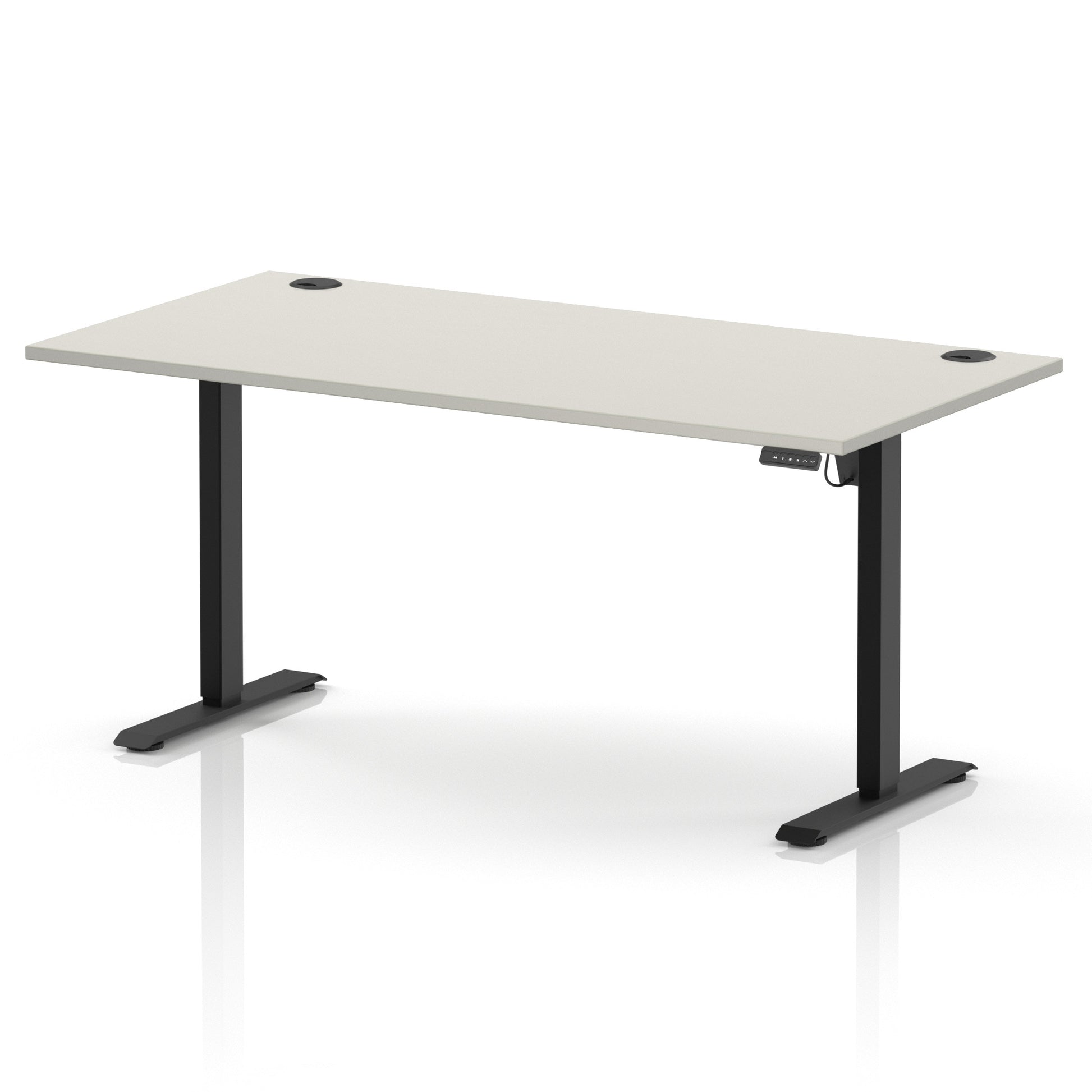 Air Lite Height Adjustable Desk With Cable Ports