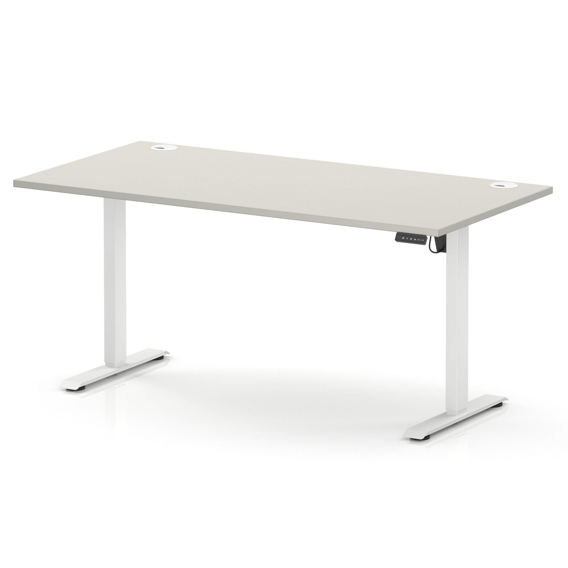Air Lite Height Adjustable Desk With Cable Ports