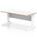  White & Natural Wood