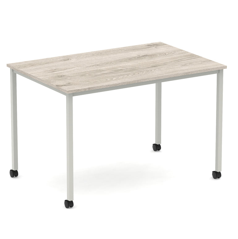 Impulse Straight Table Box Frame Leg With Castors