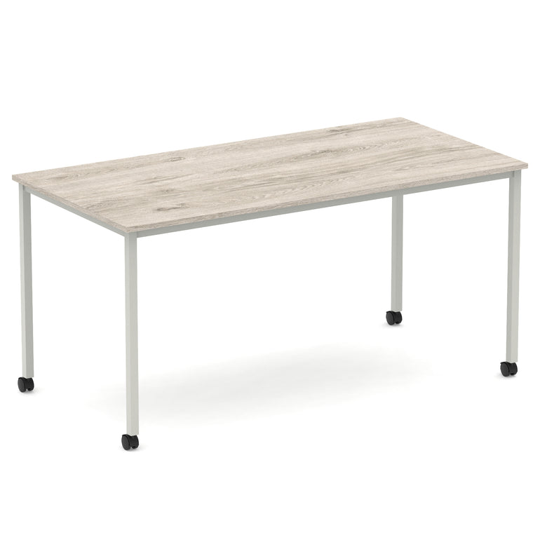 Impulse Straight Table Box Frame Leg With Castors