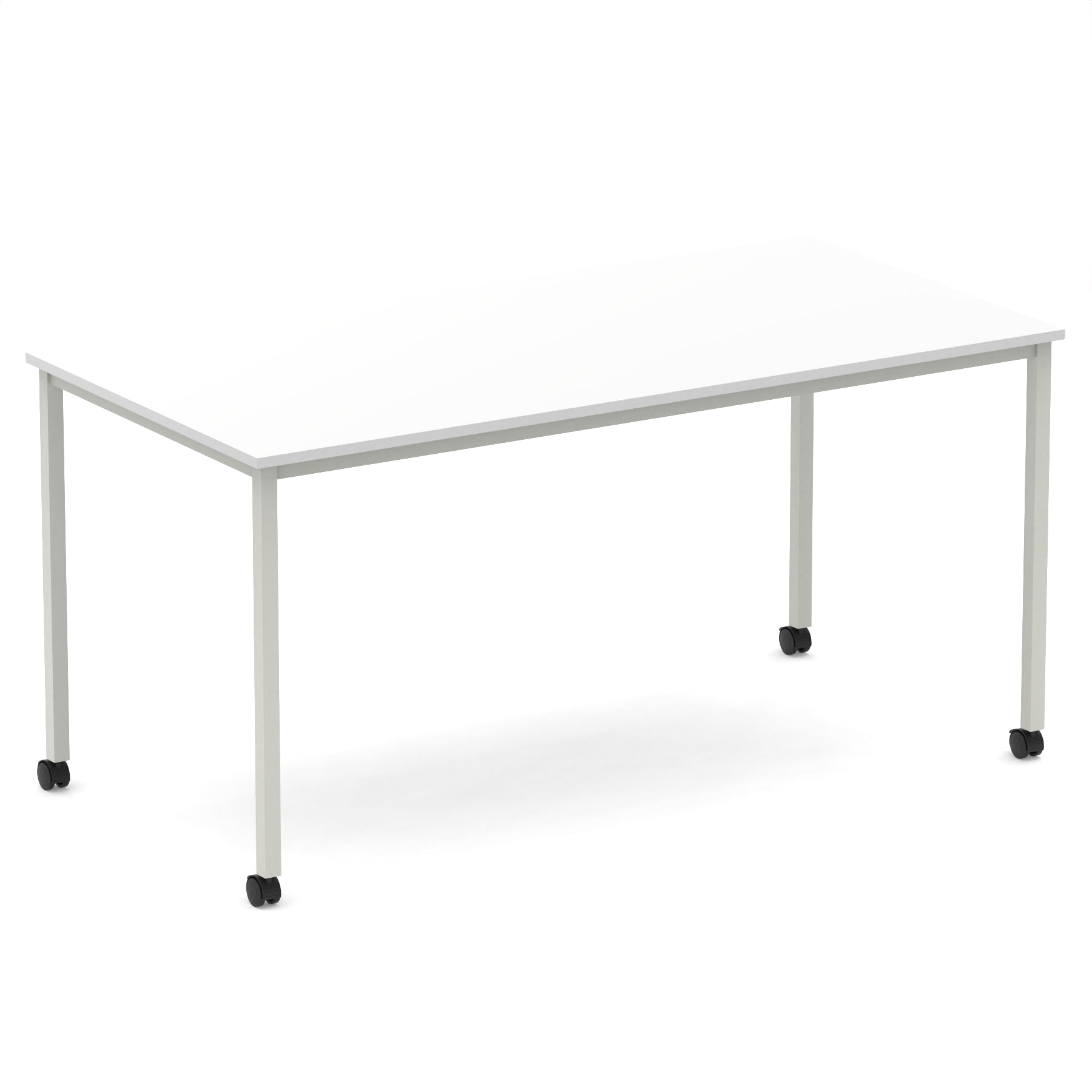 Impulse Straight Table Box Frame Leg With Castors