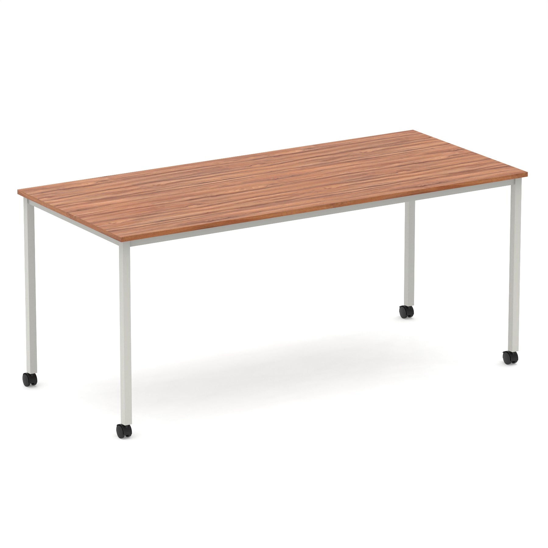 Impulse Straight Table Box Frame Leg With Castors