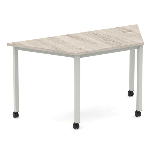 Impulse Trapezium Table Box Frame Leg With Castors
