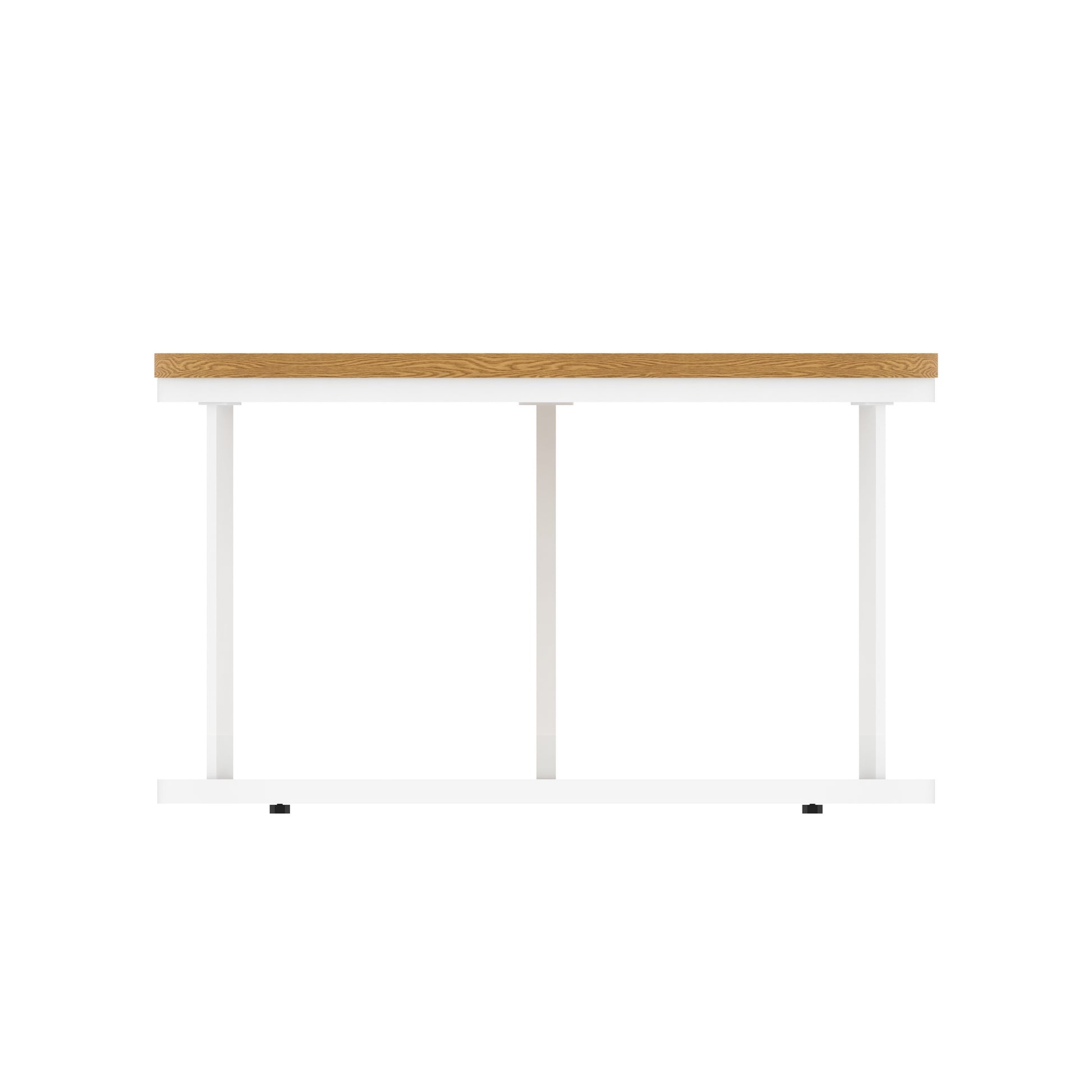 Impulse Round Coffee Table With Metal Frame