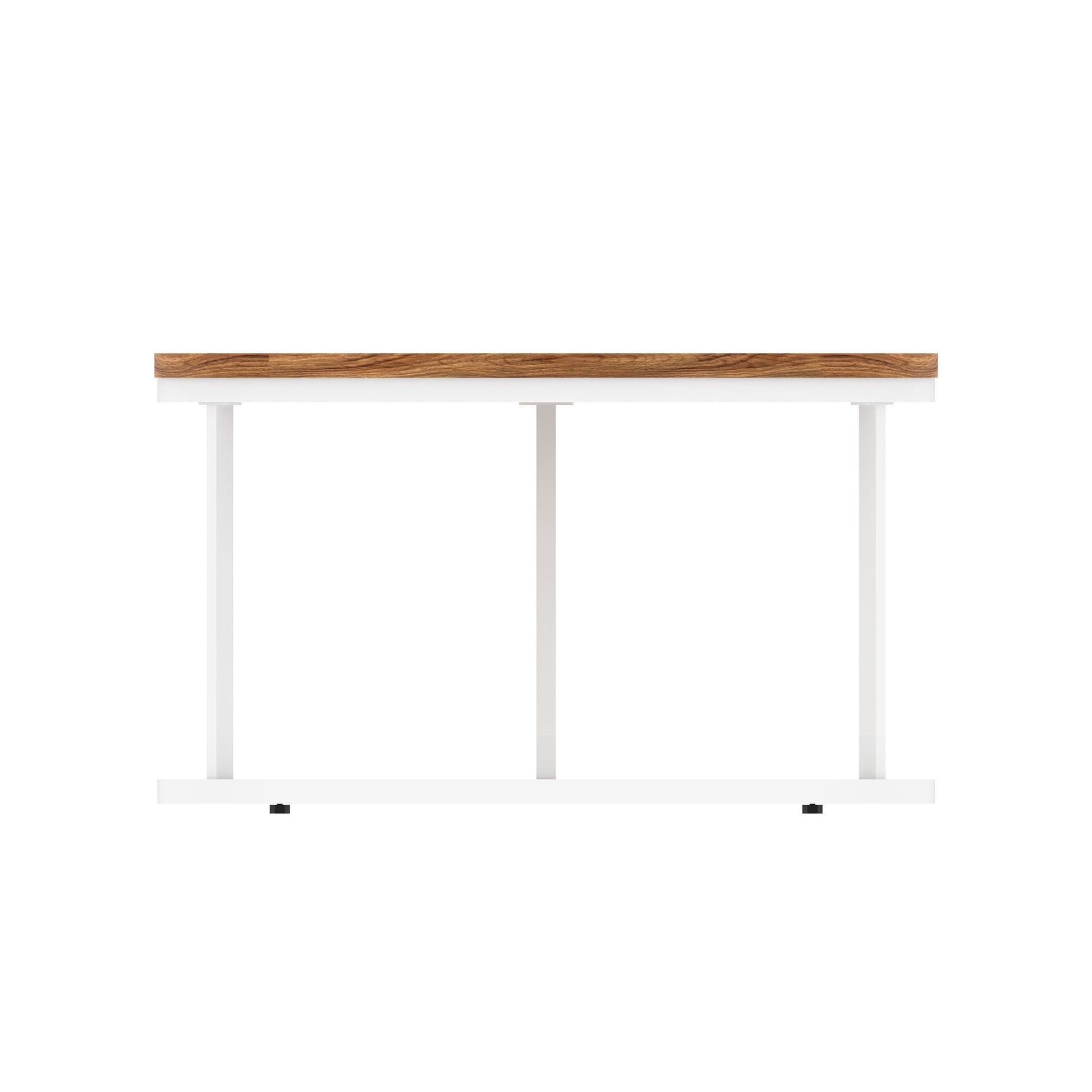 Impulse Round Coffee Table With Metal Frame