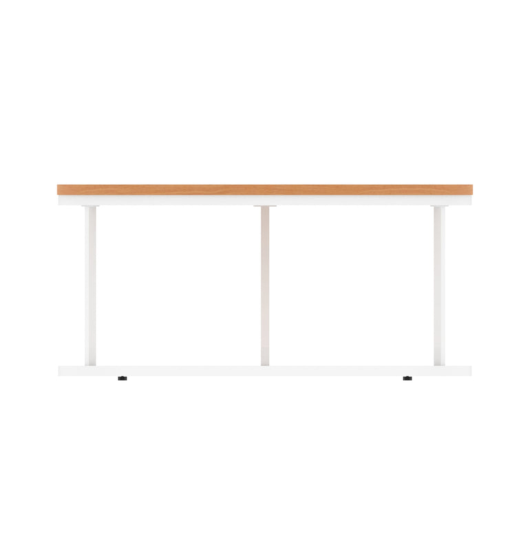 Impulse Round Coffee Table With Metal Frame