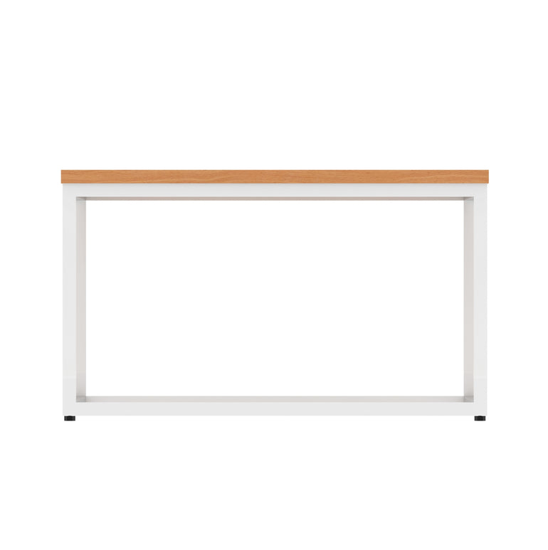 Impulse Square Coffee Table With Metal Frame