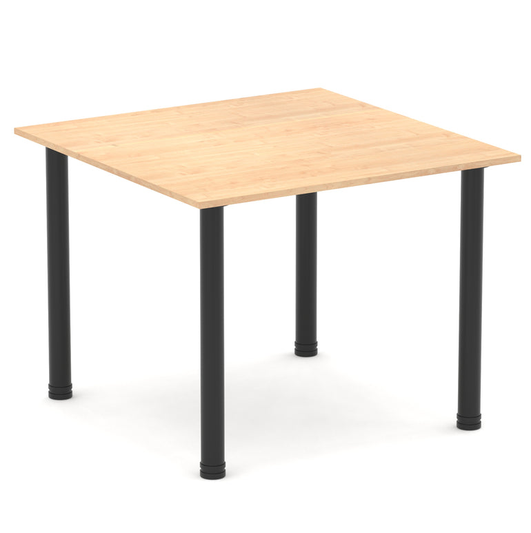 Impulse Square Table With Post Leg