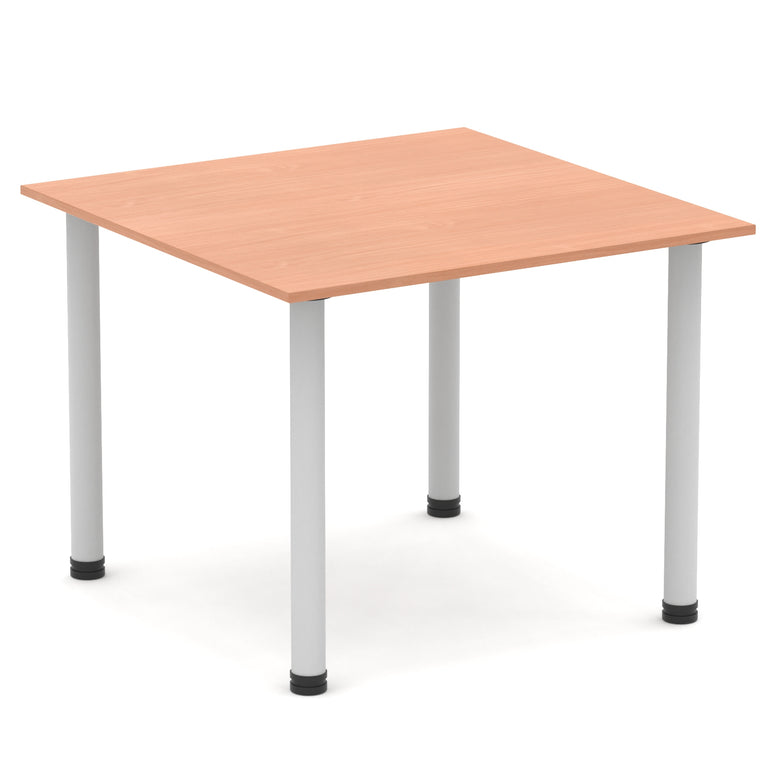 Impulse Square Table With Post Leg