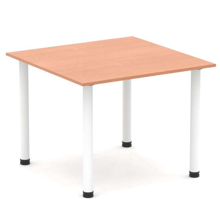 Impulse Square Table With Post Leg