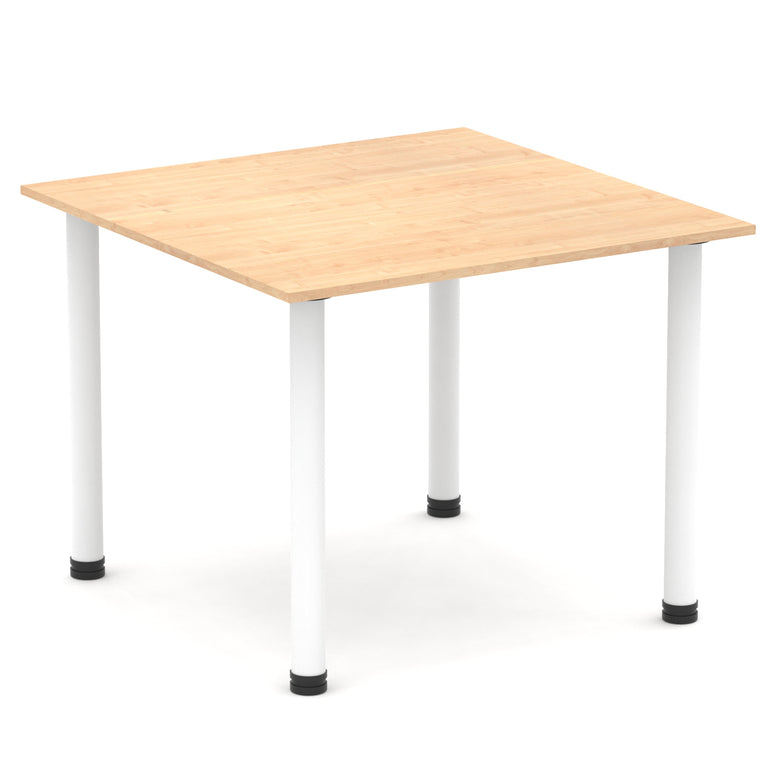 Impulse Square Table With Post Leg