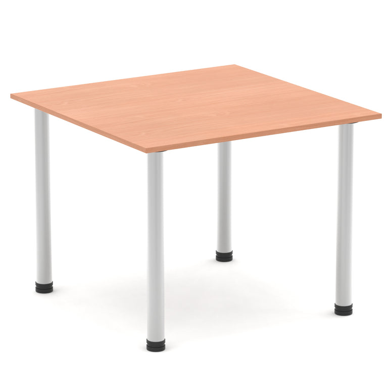 Impulse Square Table With Post Leg