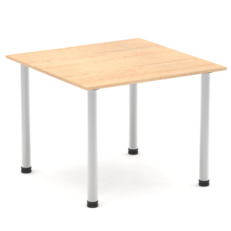 Impulse Square Table With Post Leg