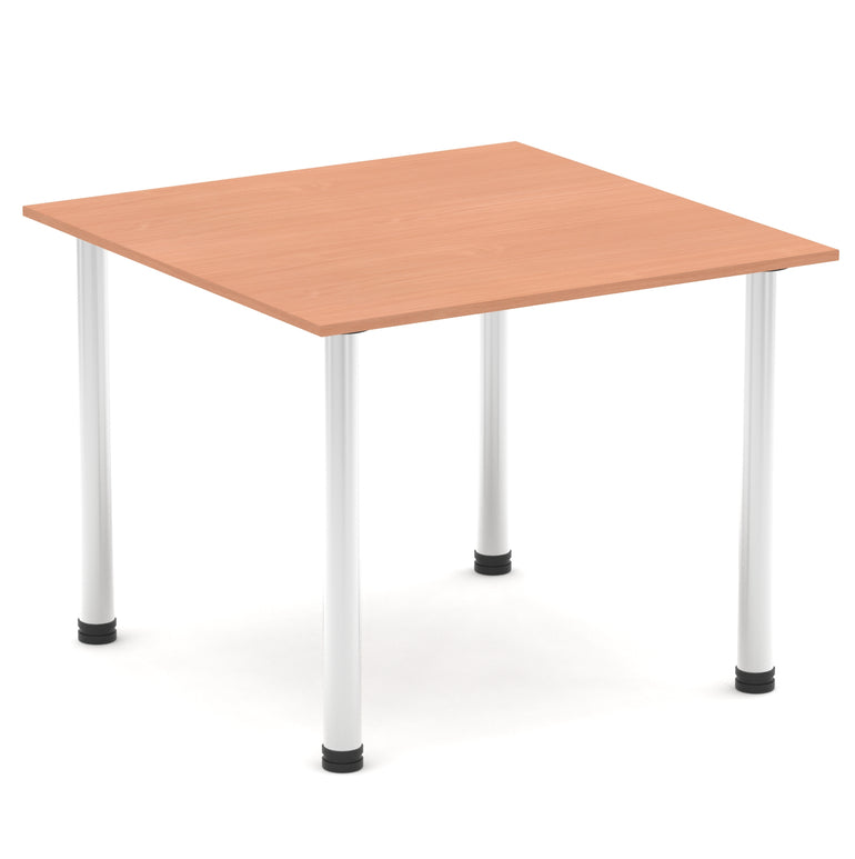 Impulse Square Table With Post Leg