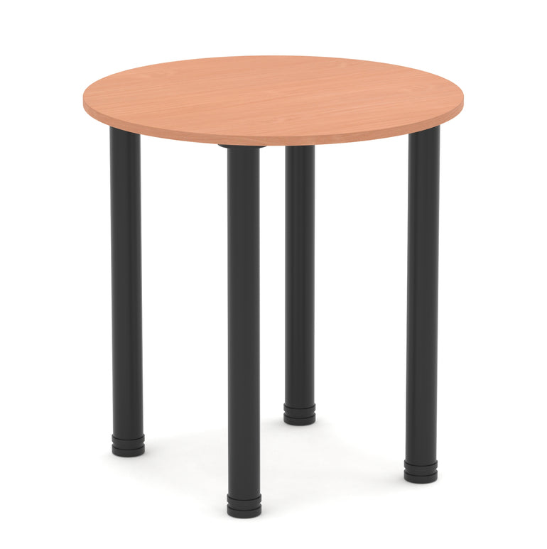Impulse Round Table With Post Leg
