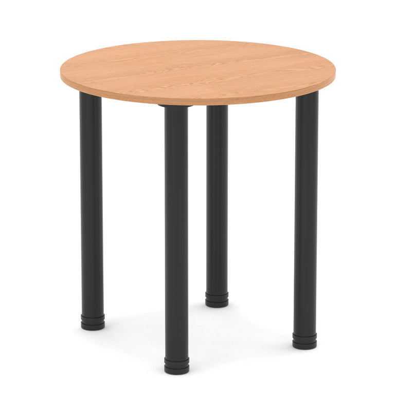 Impulse Round Table With Post Leg