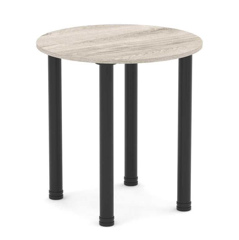 Impulse Round Table With Post Leg