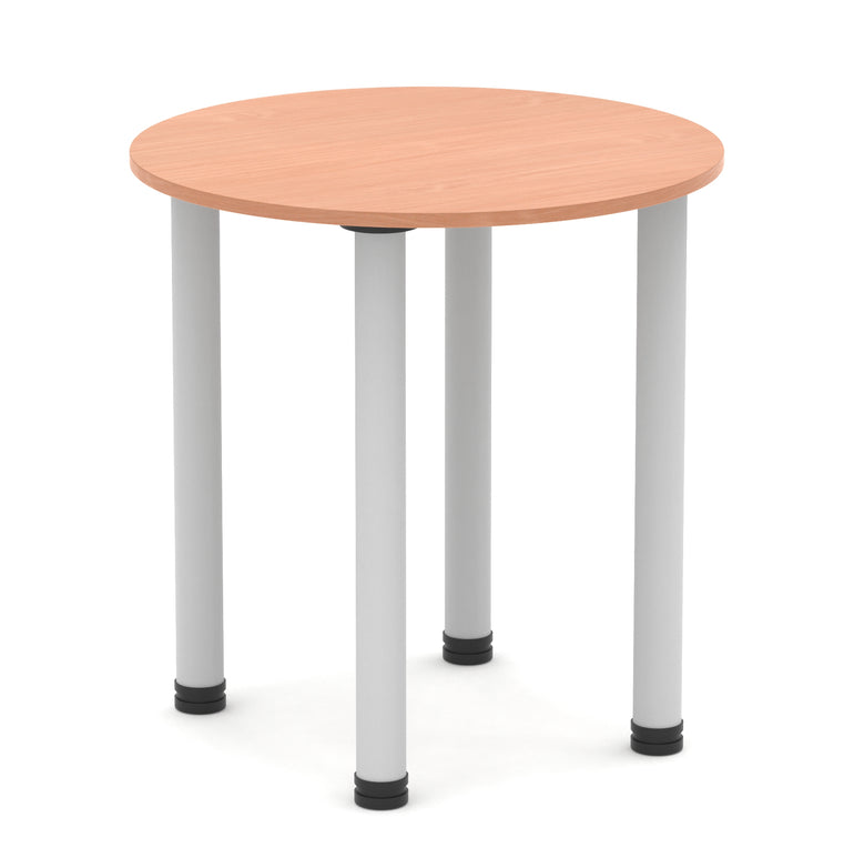 Impulse Round Table With Post Leg