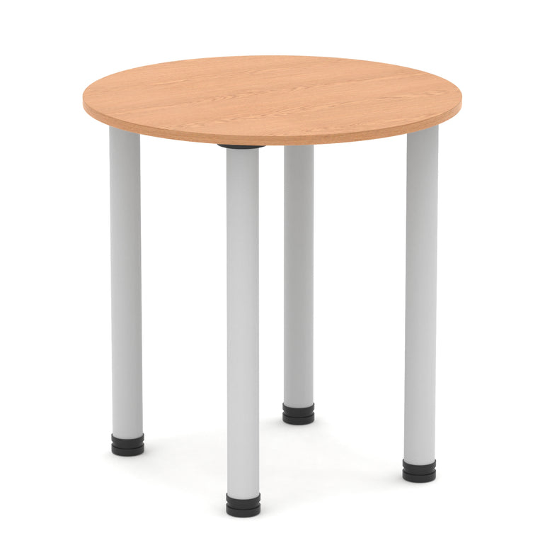 Impulse Round Table With Post Leg