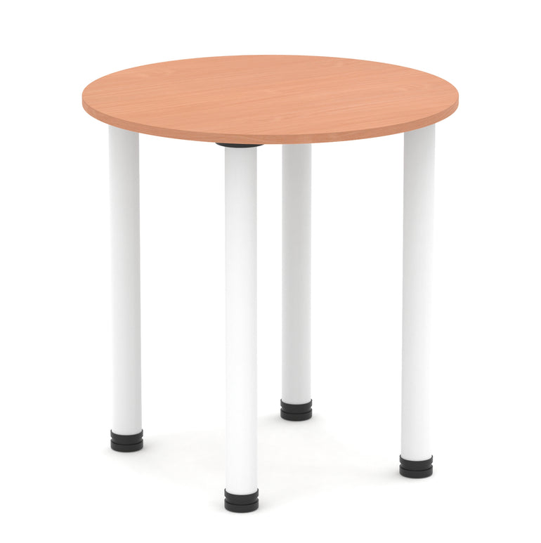 Impulse Round Table With Post Leg
