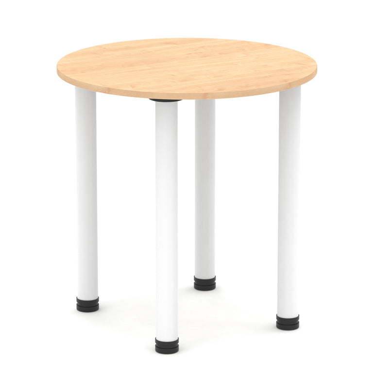 Impulse Round Table With Post Leg