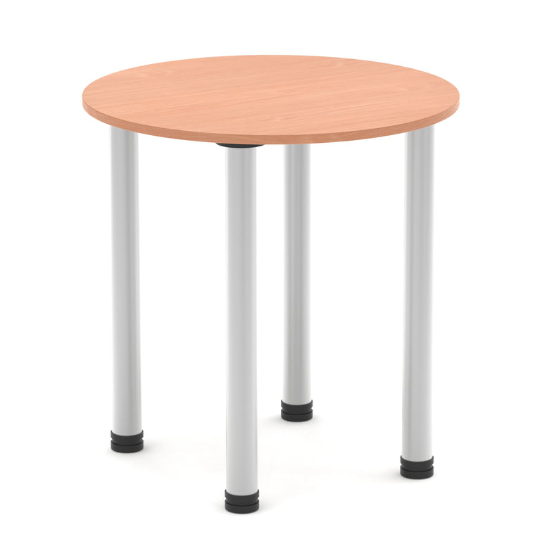 Impulse Round Table With Post Leg
