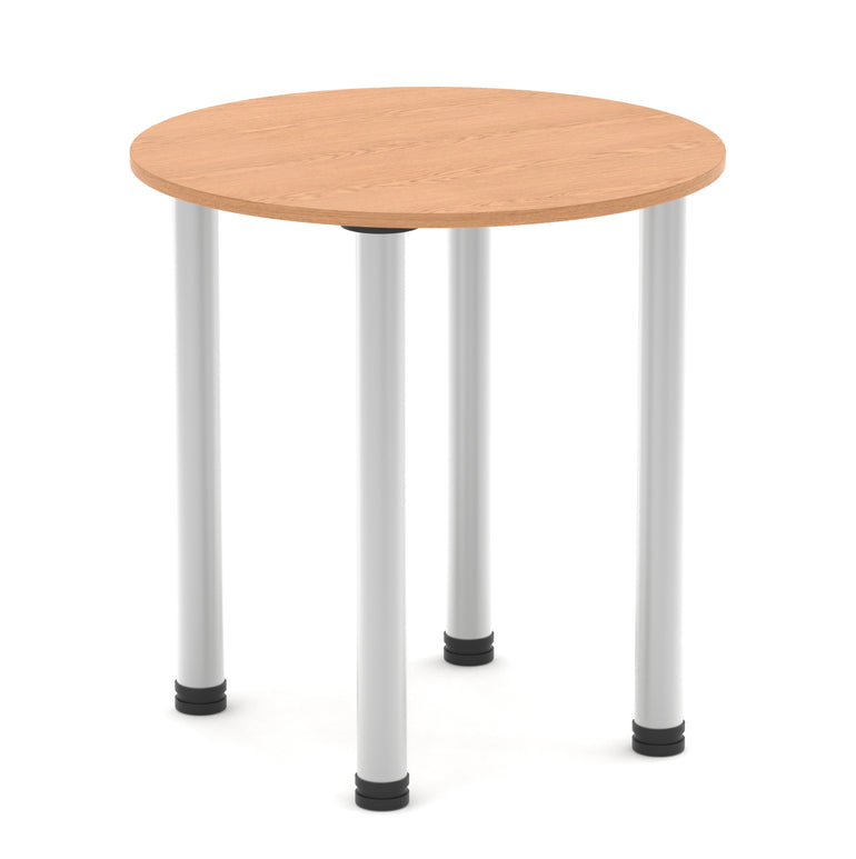 Impulse Round Table With Post Leg
