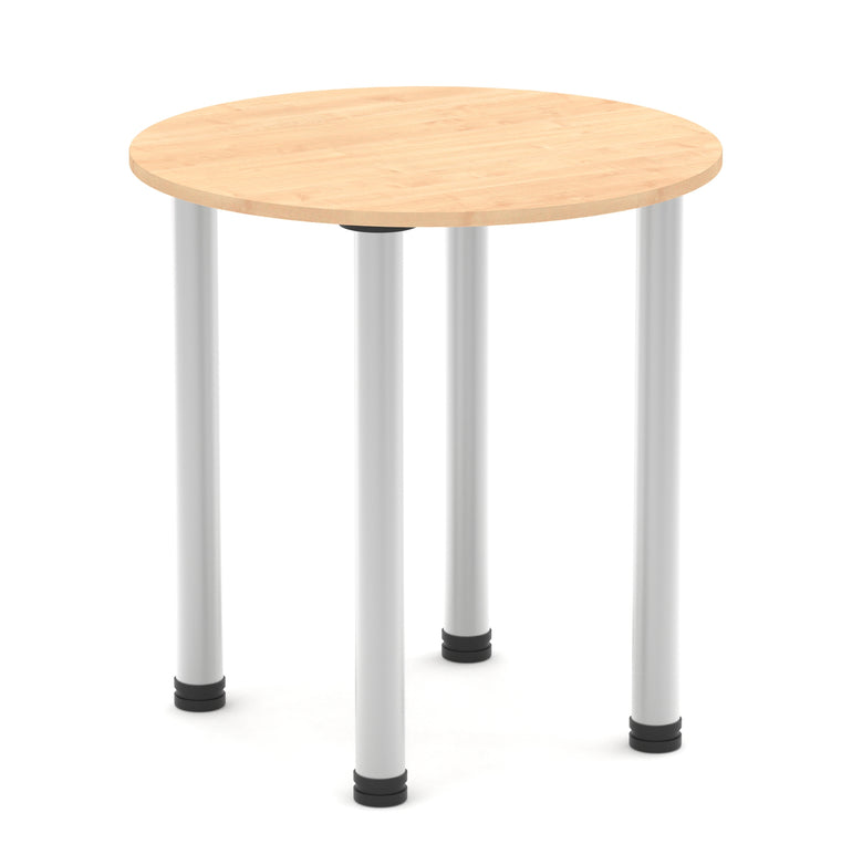 Impulse Round Table With Post Leg