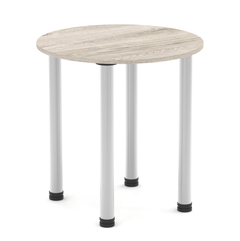 Impulse Round Table With Post Leg