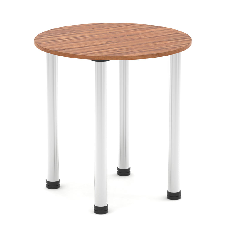Impulse Round Table With Post Leg
