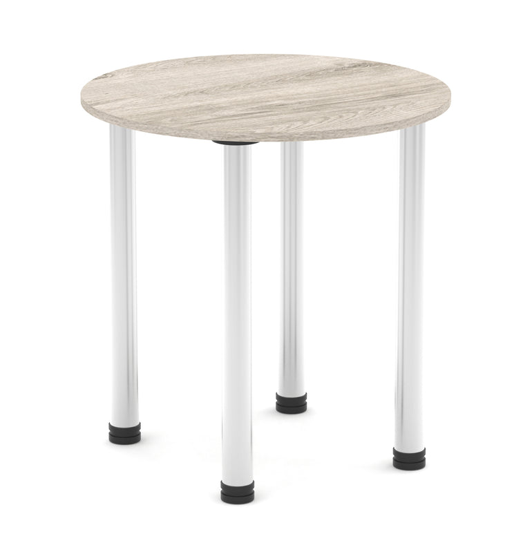 Impulse Round Table With Post Leg