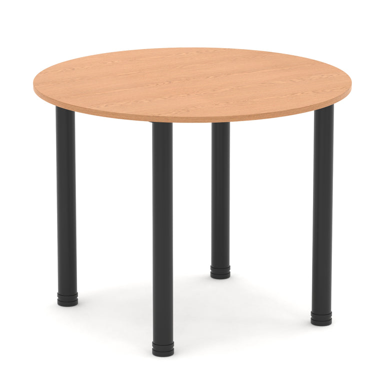 Impulse Round Table With Post Leg