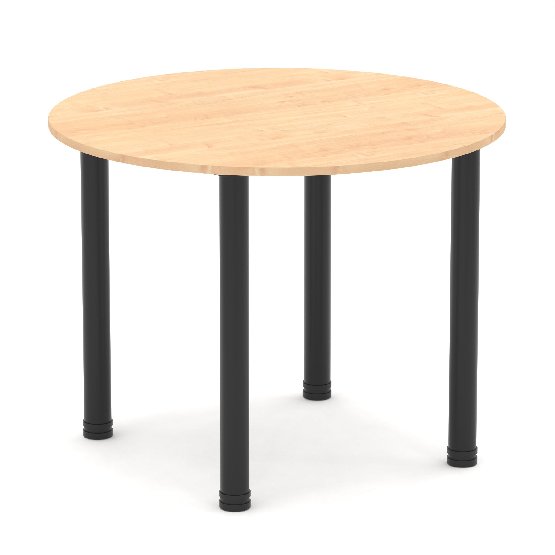 Impulse Round Table With Post Leg