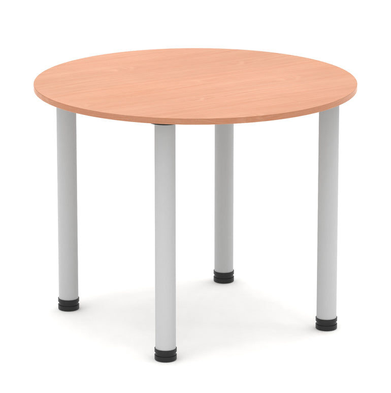Impulse Round Table With Post Leg