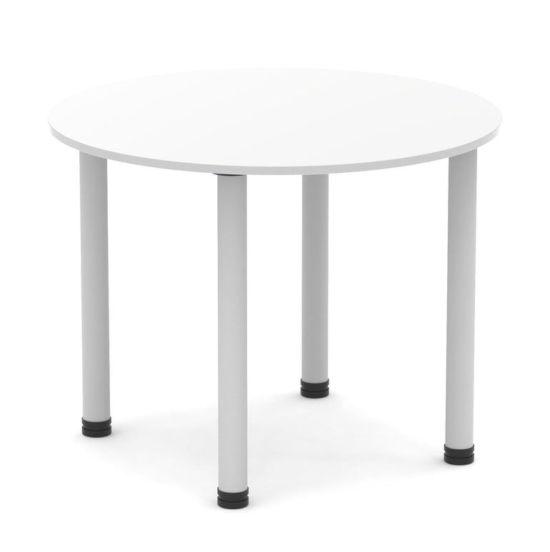 Impulse Round Table With Post Leg