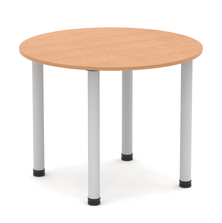 Impulse Round Table With Post Leg